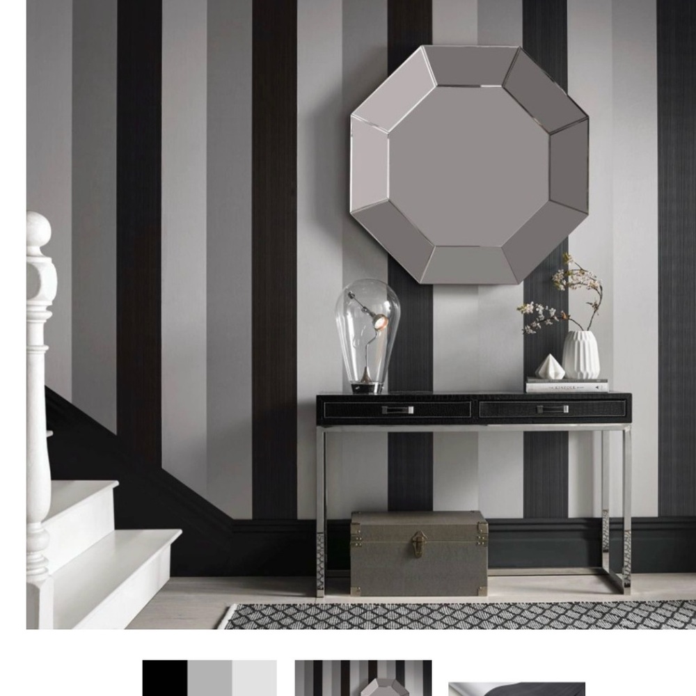 Figaro Wide Stripe wallpaper from the Established collection Graham and Brown.